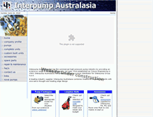 Tablet Screenshot of interpump.com.au
